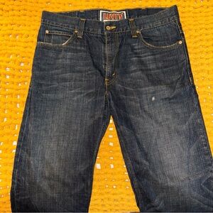 Men’s Vintage Levi's Blue Straight Jeans Classic Style